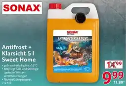 Selgros SONAX Antifrost + Klarsicht Sweet Home Angebot