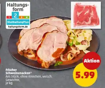 PENNY Frischer Schweinenacken Angebot