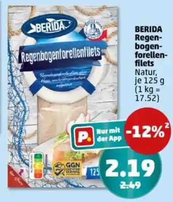 PENNY BERIDA Regen- bogen- forellen- filets Angebot