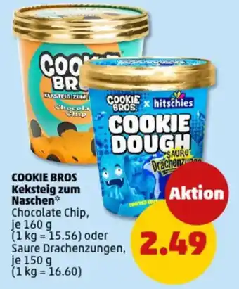 PENNY COOKIE BROS Keksteig zum Naschen Angebot