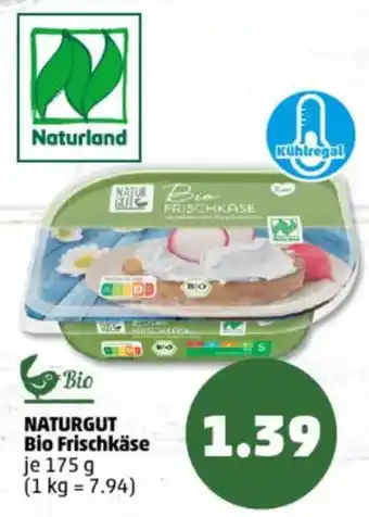 PENNY NATURGUT Bio Frischkäse Angebot