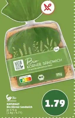 PENNY NATURGUT Bio Körner Sandwich Angebot