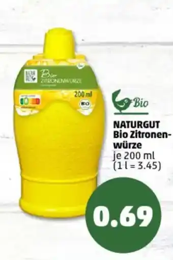 PENNY NATURGUT Bio Zitronen- würze Angebot