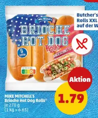 PENNY MIKE MITCHELL'S Brioche Hot Dog Rolls Angebot