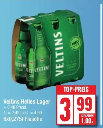 Edeka Veltins Helles Lager Angebot