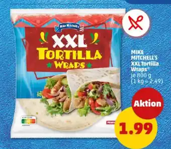 PENNY MIKE MITCHELL'S XXL Tortilla Wraps Angebot