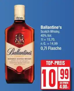 Edeka Ballantine's Scotch Whisky Angebot