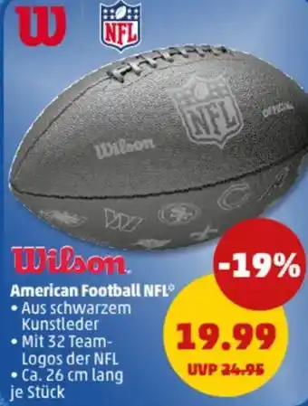 PENNY Wilson American Football NFL Angebot