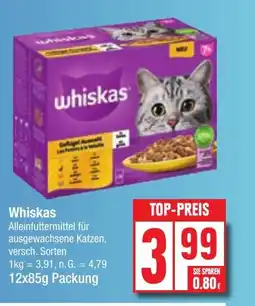 Edeka Whiskas Alleinfuttermittel Angebot