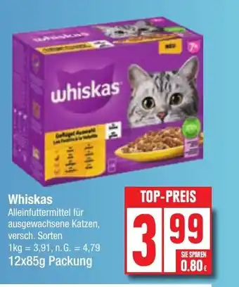 Edeka Whiskas Alleinfuttermittel Angebot