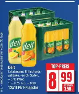 Edeka Deit kalorienarme Erfrischungsgetränke Angebot