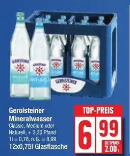 Edeka Gerolsteiner Mineralwasser Angebot