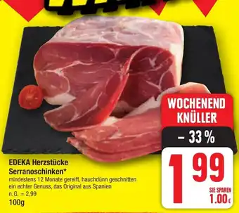 Edeka EDEKA Herzstücke Serranoschinken Angebot