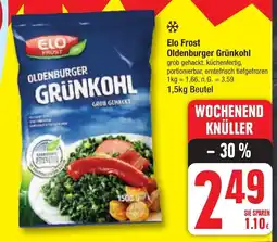 Edeka Elo Frost Oldenburger Grünkohl Angebot