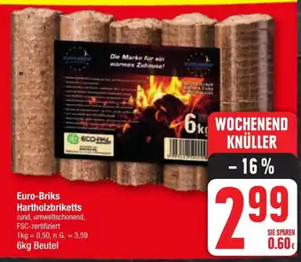 Edeka Euro-Briks Hartholzbriketts Angebot