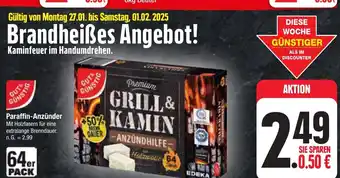 Edeka Paraffin-Anzünder Angebot