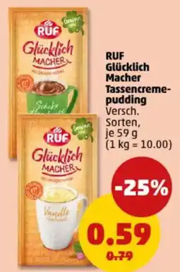 PENNY RUF Glücklich Macher Tassencreme- pudding Angebot