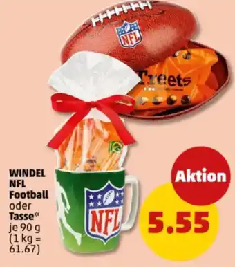 PENNY WINDEL NFL Football oder Tasse Angebot