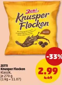 PENNY ZETTI Knusper Flocken Angebot