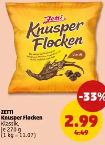 PENNY ZETTI Knusper Flocken Angebot