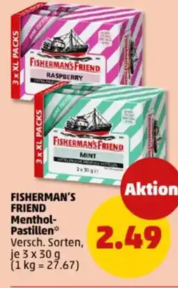 PENNY FISHERMAN'S FRIEND Menthol- Pastillen Angebot