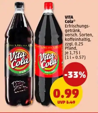 PENNY VITA Cola Angebot