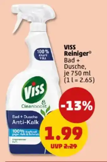 PENNY VISS Reiniger Bad + Dusche Angebot