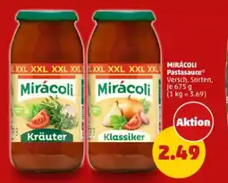 PENNY MIRÁCOLI Pastasauce Angebot