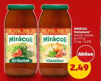 PENNY MIRÁCOLI Pastasauce Angebot