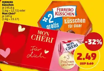 PENNY FERRERO Küsschen oder Mon Chéri Angebot