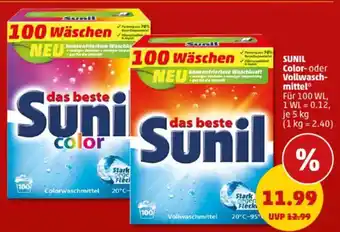 PENNY SUNIL Color- oder Vollwasch- mittel Angebot