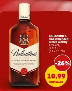 PENNY BALLANTINE'S Finest Blended Scotch Whisky Angebot