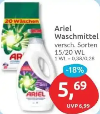 Budni Ariel Waschmittel Angebot