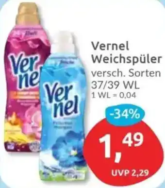 Budni Vernel Weichspüler Angebot