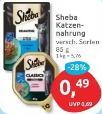 Budni Sheba Katzennahrung Angebot