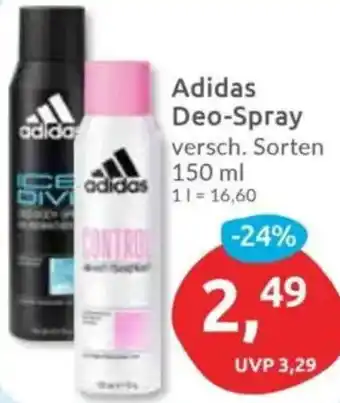 Budni Adidas Deo-Spray Angebot