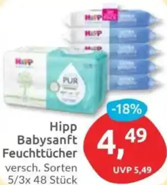 Budni Hipp Babysanft Feuchttücher Angebot