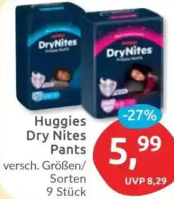 Budni Huggies Dry Nites Pants Angebot