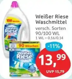 Budni Weißẞer Riese Waschmittel Angebot