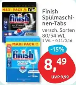 Budni Finish Spülmaschinen-Tabs Angebot