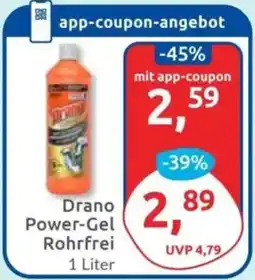 Budni Drano Power-Gel Rohrfrei Angebot