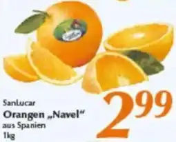 inkoop Sanlucar Orangen „Navel" Angebot