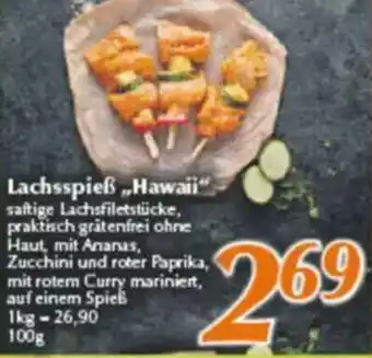 inkoop Lachsspieß „Hawaii" Angebot