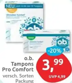 Budni o.b. Tampons Pro Comfort Angebot