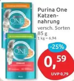 Budni Purina One Katzennahrung Angebot