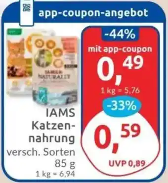 Budni IAMS Katzennahrung Angebot