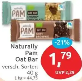 Budni Naturally Pam Oat Bar Angebot