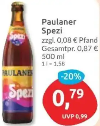 Budni Paulaner Spezi Angebot