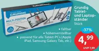 Budni Grundig Tablet und Laptopständer Angebot