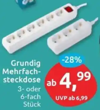 Budni Grundig Mehrfachsteckdose Angebot